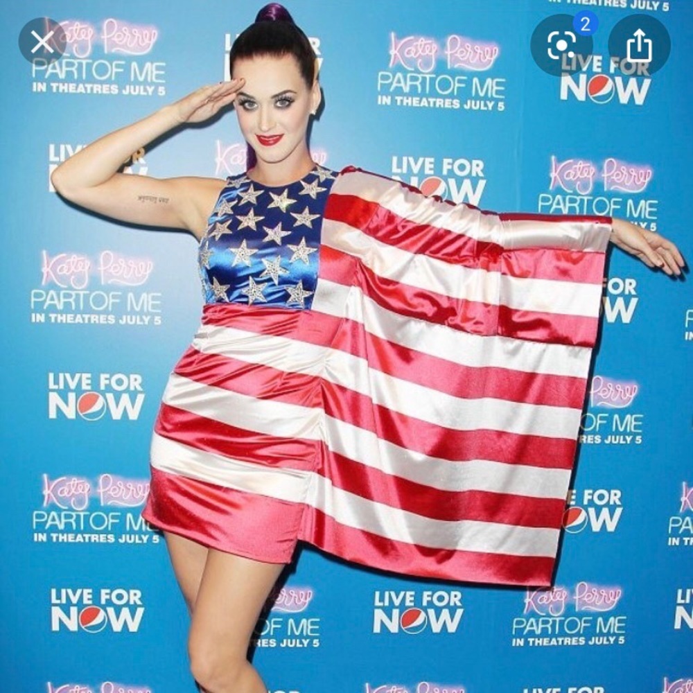 Halloween costume American flag